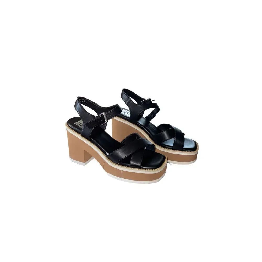DV By Dolce Vita Womens Norrys Faux Leather Slingback Sandals Sz 11 NWB